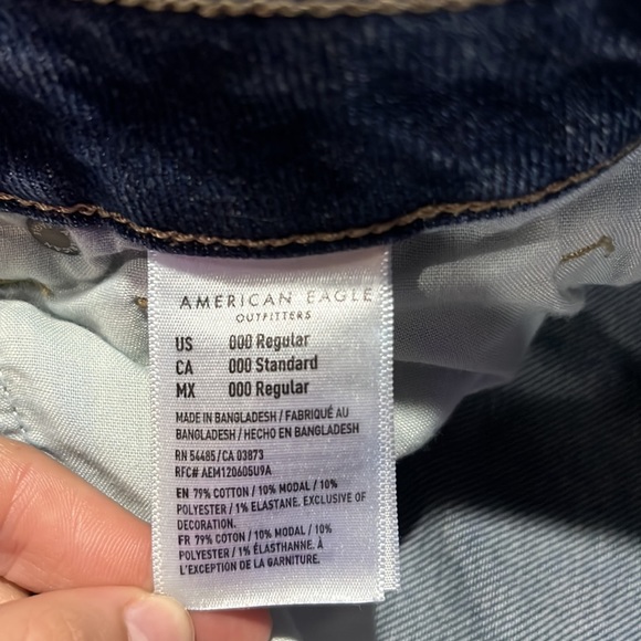 American Eagle jeans 000 - Picture 4 of 5